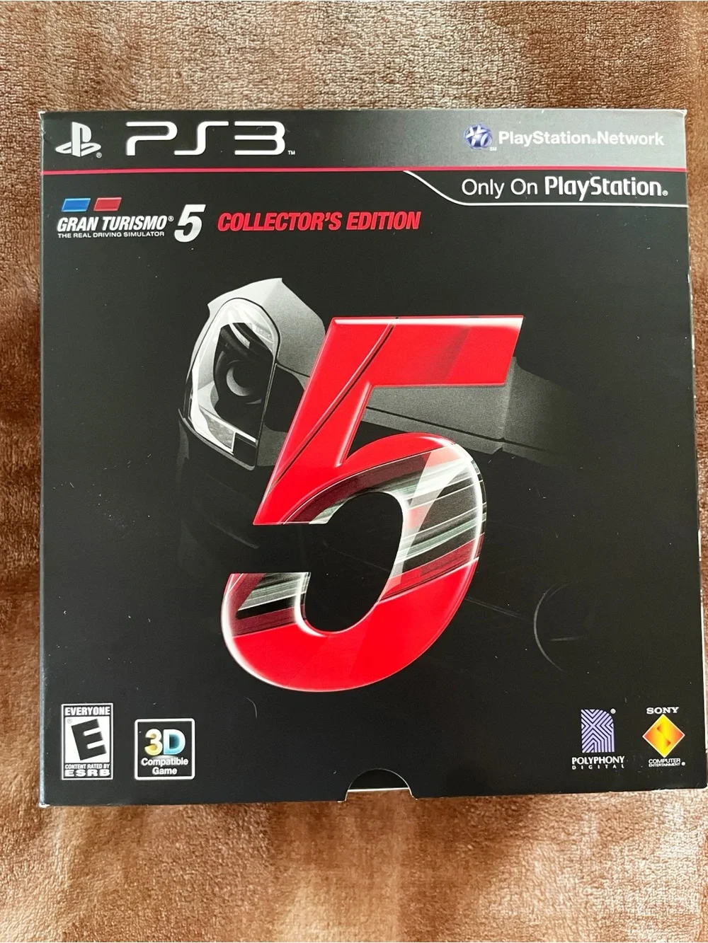 Gran Turismo 5 -- Collector's Edition (Sony PlayStation 3, 2010) Complete Set
